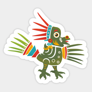 Aztec Bird Sticker